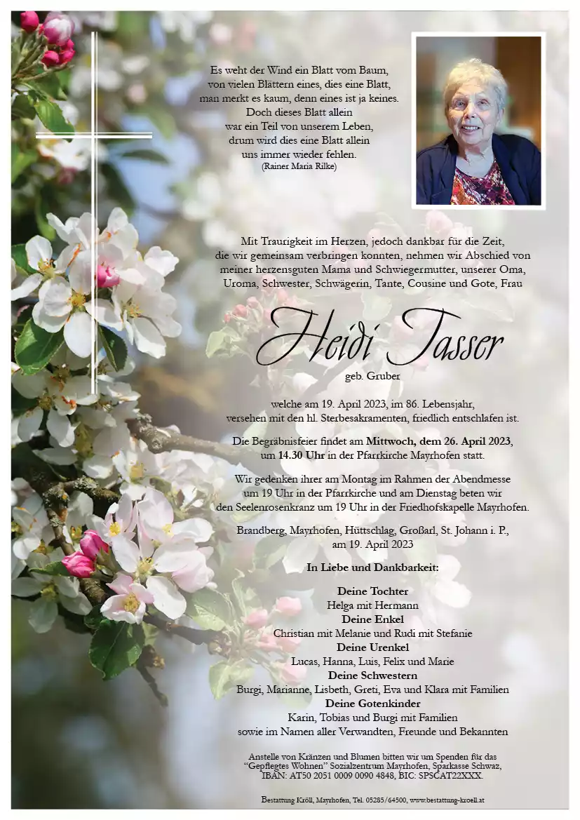 Parte von Heidi Tasser